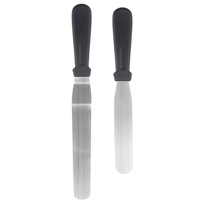 Plastik kage drejeskive roterende plast dej kniv kage dekoration fløde kager stå drejebord gør-det-selv pande bageværktøj.b