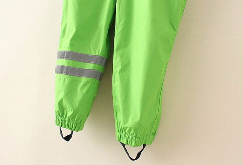 Children Waterproof Overalls Boys Girls Rain Pants Trousers For 1-7Yrs Children Rain Pants Boy's Girl Sport overalls