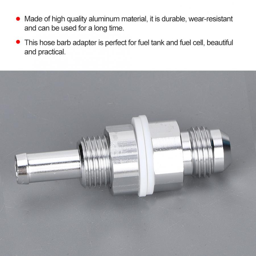 oil catch AN6 - 5/16 Hose Barb Adapter Fittings for Fuel Tank Fuel Cell Car Accessories car oil catch tank