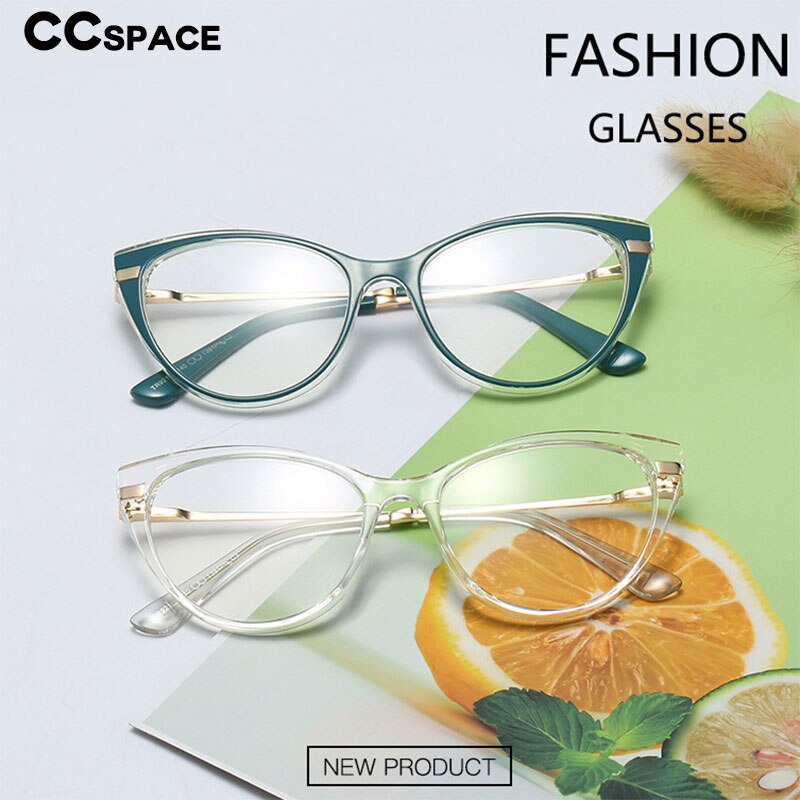 48146 Cat Eye Anti-blue light Plastic Titanium Gla... – Grandado