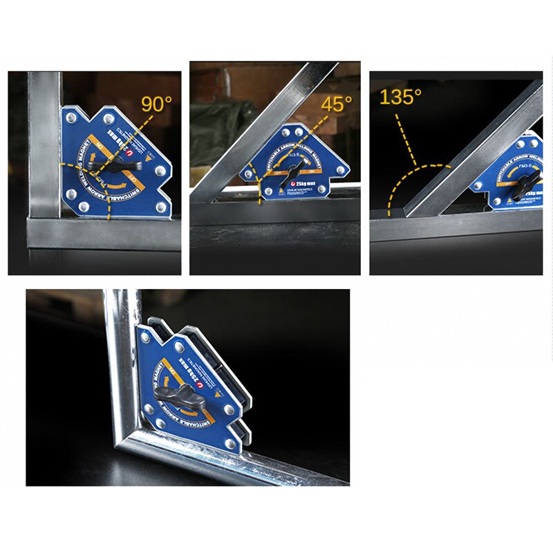 Welding Holder Magnetic Multi Angle Solder Weld Fixer Positioner Auxiliary Locator Tool Ferrite Holding