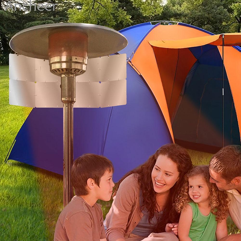 1Set Heat-resistant Cloth Reflectors Heat Focus Foldable Outdoor High Temperature Resistant Cloth