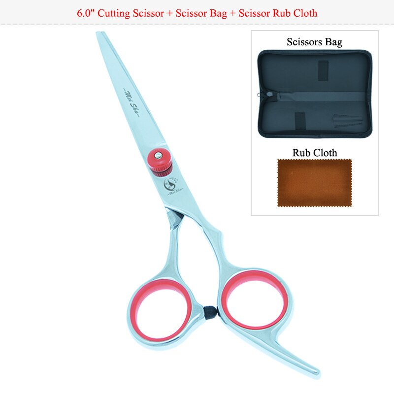 Meisha 6 inch Pet Grooming Scissors Dog Fur Clipper Straight Thinning Curved Shears Puppy Styling Tools B0001A: B0001A-02-60
