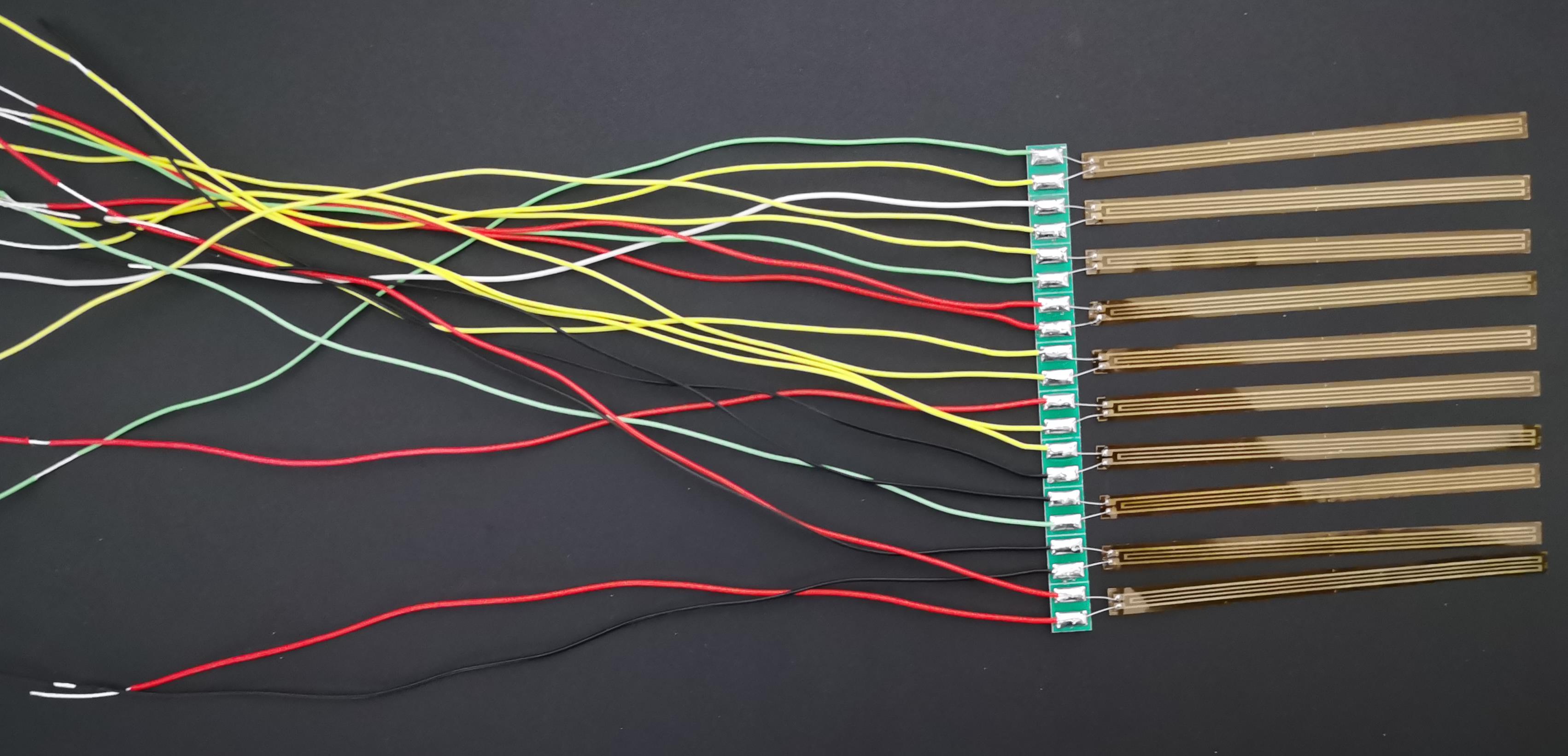 10pcs BX120-80AA-P250/resistance Strain Gauge/concrete Structure Stress Gauge/free Welding Wire