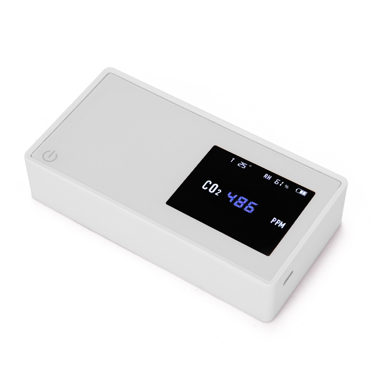 Household Air Detector CO2 Tester with Electricity Quantity Temperature Humidity Display