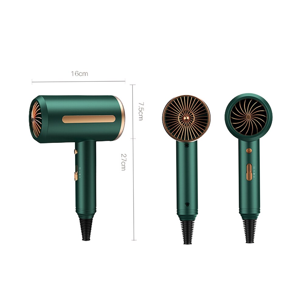 Electric Household Hair Dryer High Power Ion Hair Salon and Cold Wind Hair Dryer CN plug