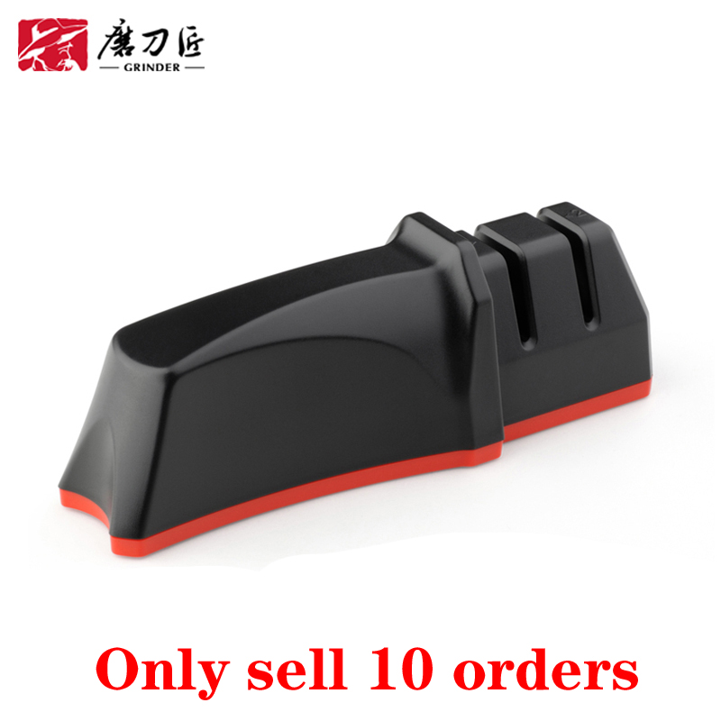 Afilador de cuchillos TAIDEA 6 en 1, tijeras de cocina profesionales, herramienta para afilar, piedra de afilar, ángulo de ajuste de diamante, herramientas de cocina: YELLOW