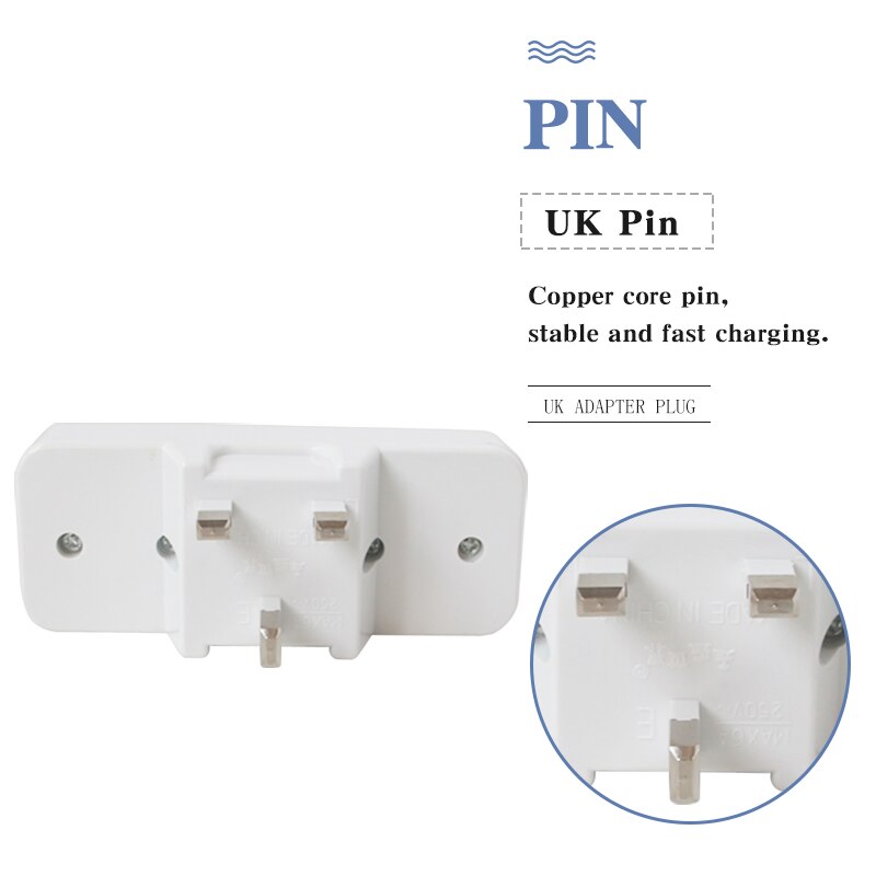 UK Plugs Adapter Universal EU US AU To UK Electrical Socket Travel Wall Adaptor With Switch in England Ireland Singapore