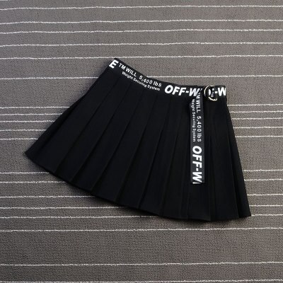 Women short tennis skirt Girl skirt skateboard high waist school uniform safety pants shorts badminton training sports skirt: black / M