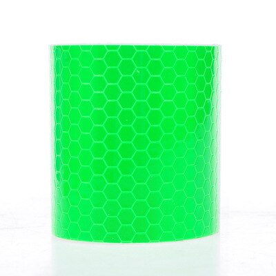 Cinta adhesiva reflectante de de seguridad, 5cm x 3m, cinta de advertencia autoadhesiva para coche, película reflectante para motocicleta, 5 colores: green