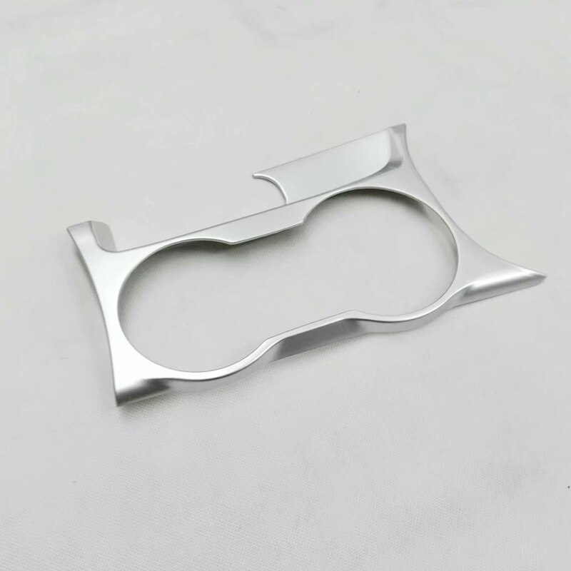 For LHD Opel Mokka Buick Encore ABS Matte/chrome Car Front water cup frame cover trim car accessories styling 1PCS: Default Title