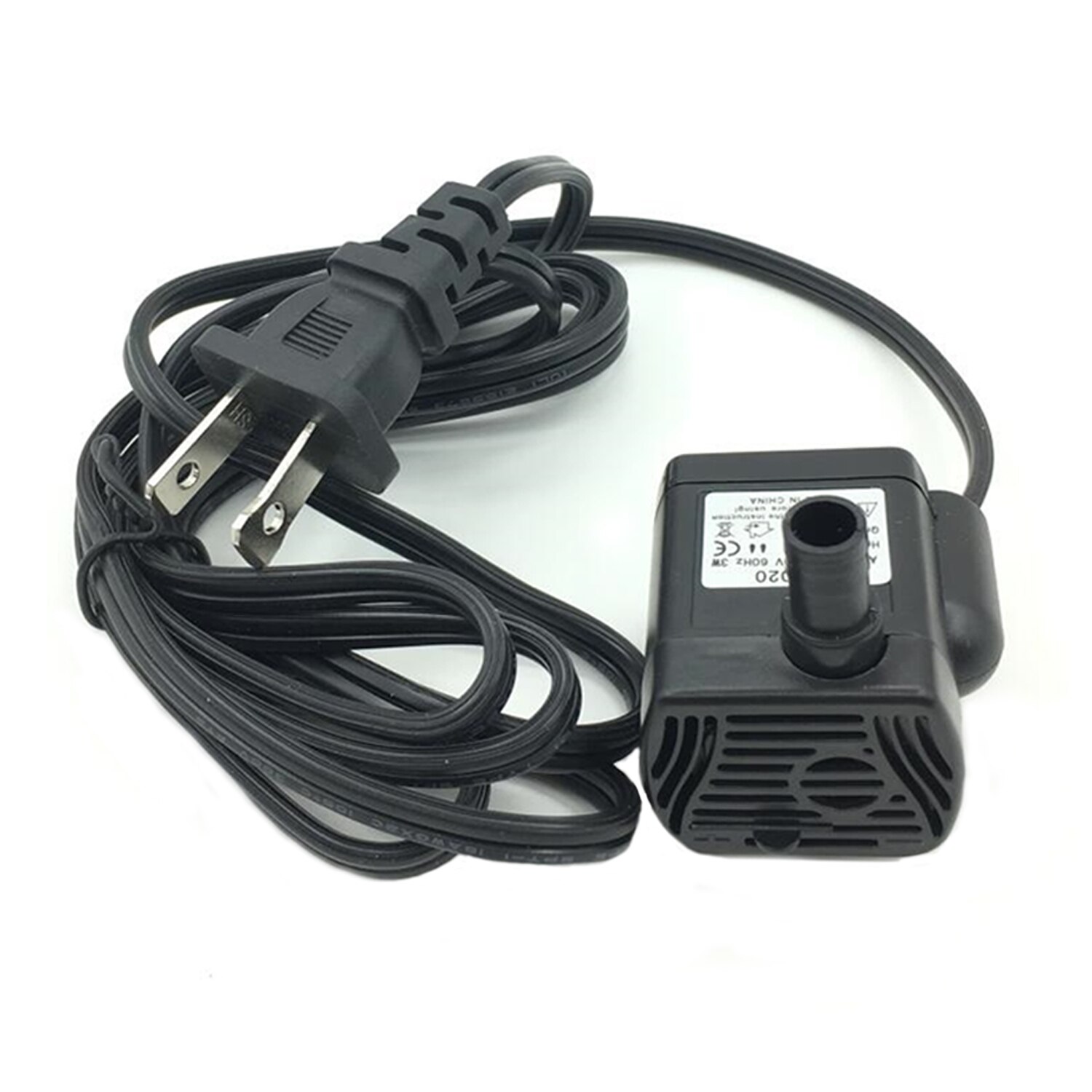 220-240V 3W Mini Aquarium Dompelpomp met Zuignappen voor Aquarium Fontein Vijver Aquarium levert EU US Plug: US Plug