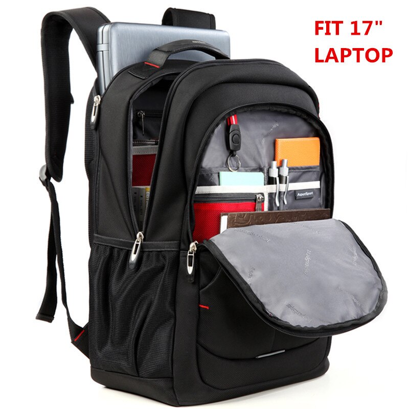 AspenSport Brand Cool Urban Backpack Men Women Light Slim Minimalist Women Backpack 14"- 17" Laptop Pack