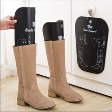 Soportes moldeadores para botas para hombre y mujer, soportes para calzado con forma de tubo, 1 par