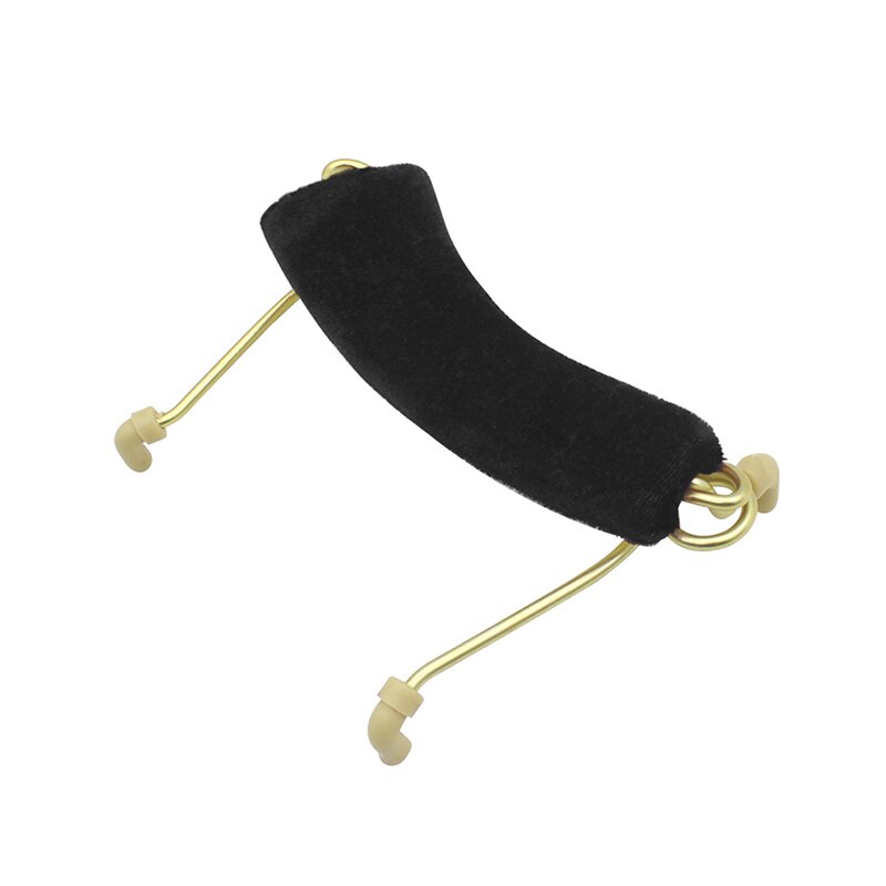 Verstelbare Universele Viool Schoudersteun Metal Padded Voor 3/4 4/4 Fiddle Viool Onderdelen &amp; Accessoires