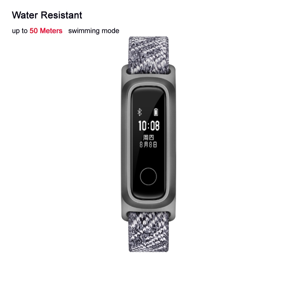 Honor band 5 sport -älyranneke sport band 50m vedenpitävä fitness-seurantalaite kosketusnäyttö viesti-puheluilmoitus