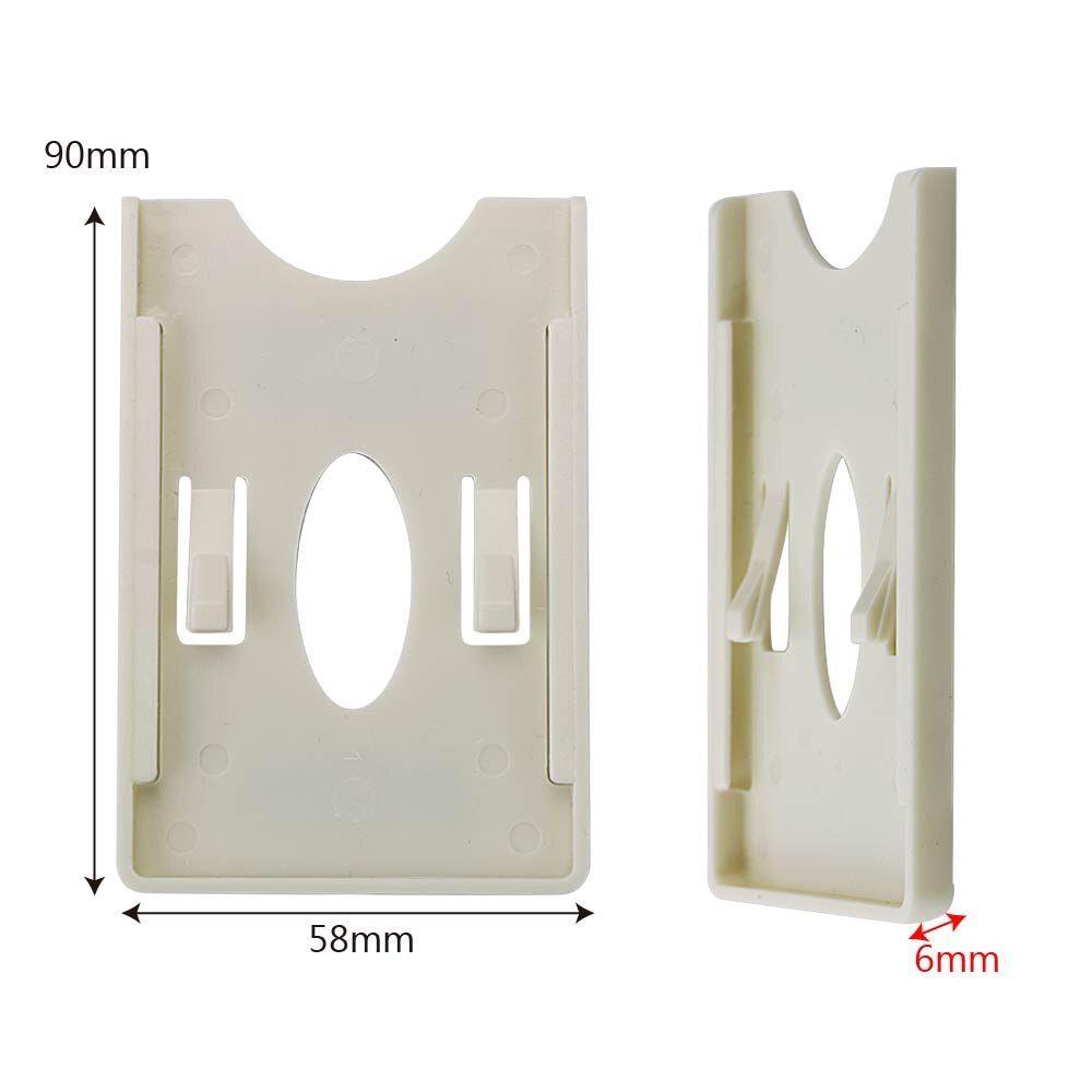 Porte-cartes à ventouse Durable pour pare-brise, étiquette de verre de voiture, pochette de carte d&#39;organisation, porte-cartes d&#39;identité IC, accessoires d&#39;intérieur automobile