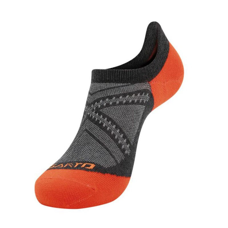 3Paare COOLMAX Schnell Trocken Sport Socken Sommer Ich bin Freien Dünne Stiefel Socken Socke Hausschuhe Männer/Frauen Laufschuhe calze ciclismo: Männer orane