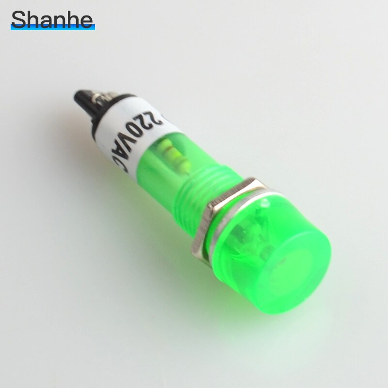 10mm Indicator pilot light signal light Indicator AC220V DC12V DC24V