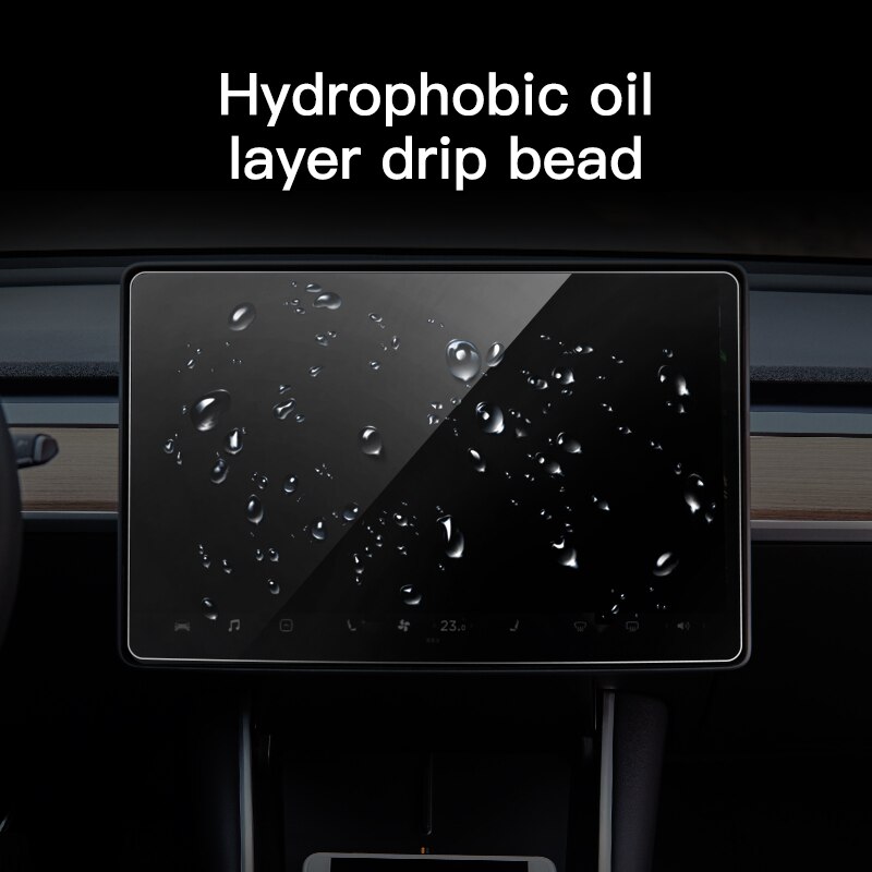 Tempered Glass for Tesla Model 3 Y Center Screen Model 3/Y 15" Touchscreen Protector Film For Tesla Model3 Screen Protecto