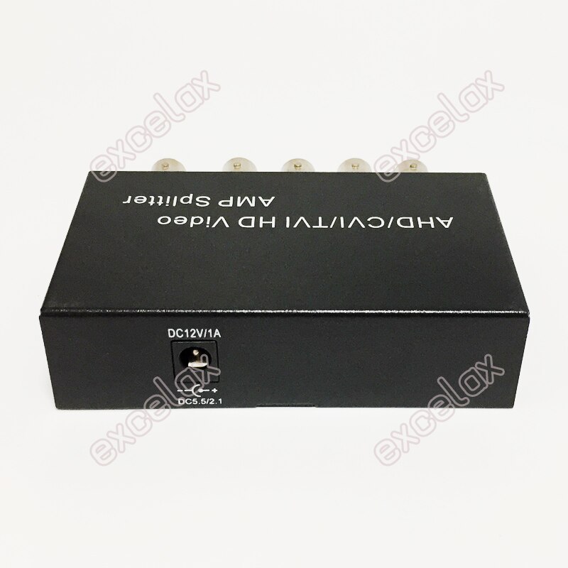 mini 1 na 4 wyjście 5MP 4MP 3MP 2MP AHD CVI TVI CVBS rozdzielacz wideo BNC rozdzielacz robić koncentrycznego analogowego HD kamera robić monitoringu CCTV