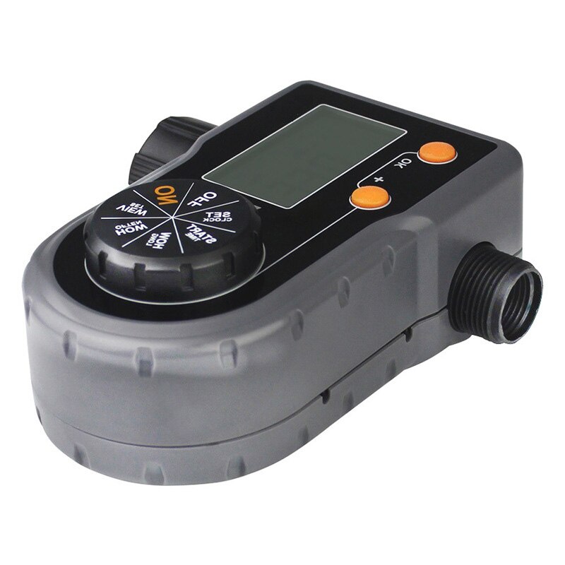 Digital Water Timer Solenoid Valve Home Garden Automatic Water Timer Garden Irrigation Controller System with LCD Display