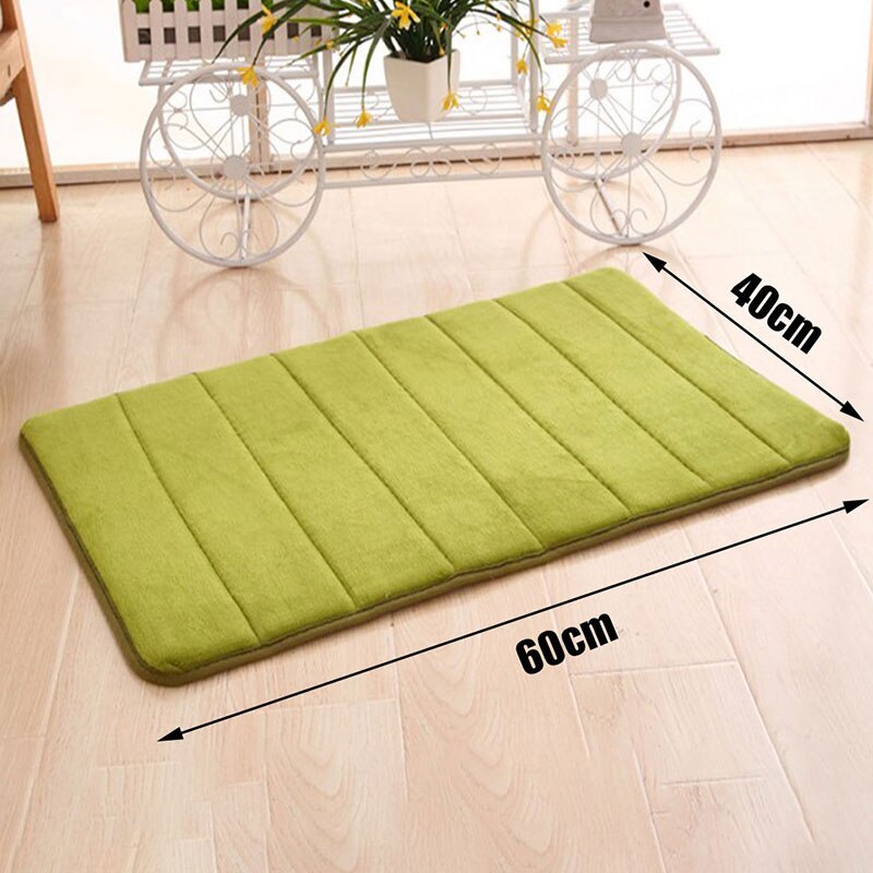 Bad Matte Bad Teppich Teppich Korallen Fleece Memory Foam Badezimmer Mat Non Slip