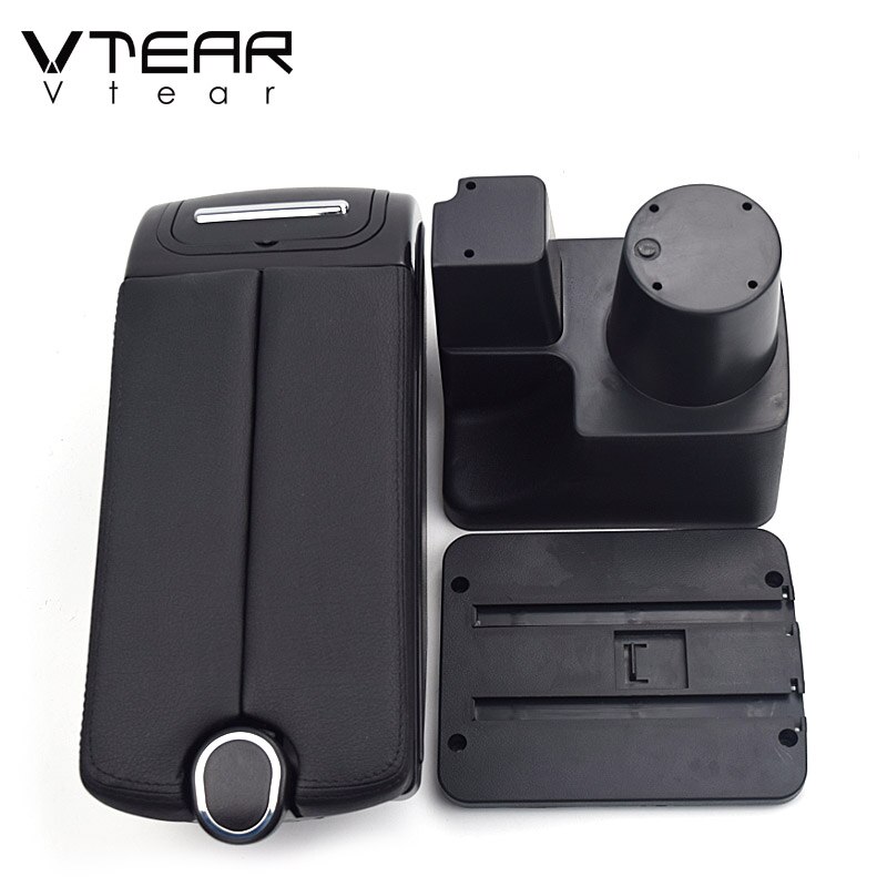 Vtear dla Suzuki liana podłokietnik samochdoowy skórzany podłokietnik interfejs USB schowek wnętrze centrum konsola puchar gniazdo akcesoria automatyczny