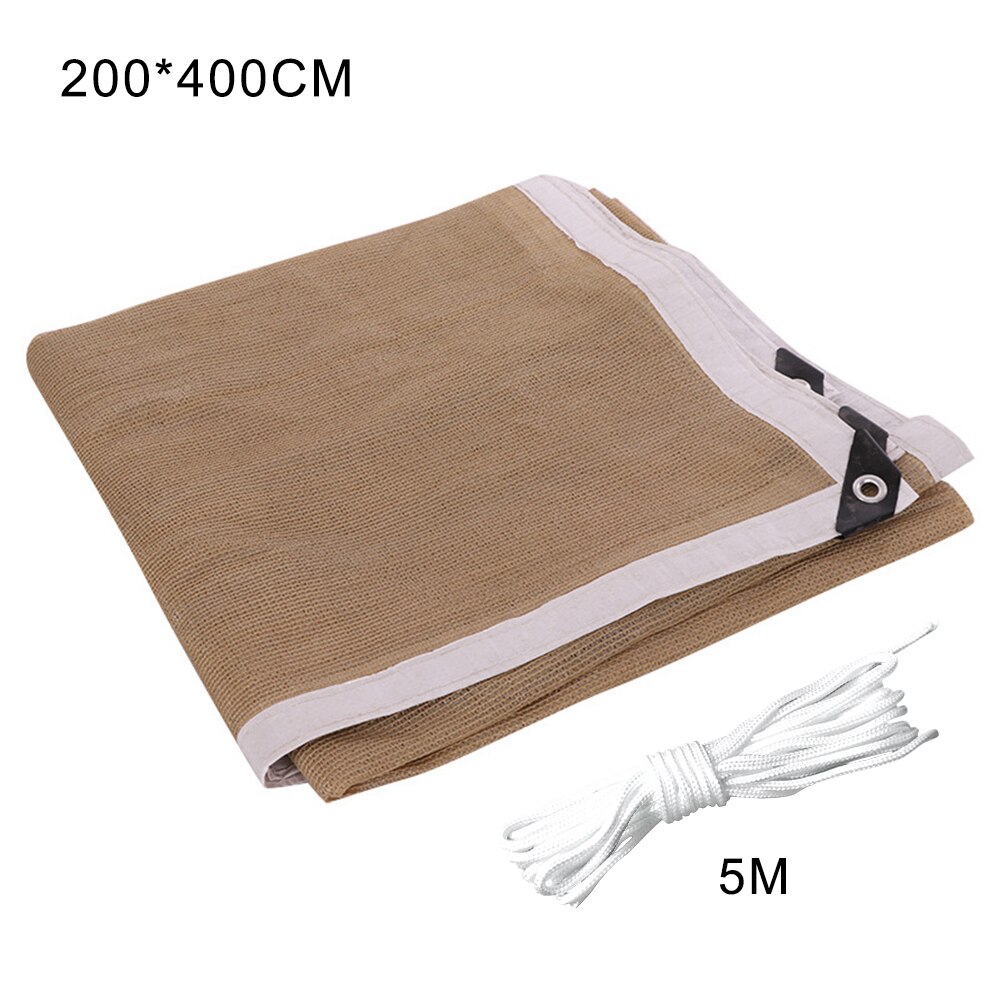 Garden Netting Sun Shelter Protection Outdoor Canopy Garden Patio Pool Shade Sail Awning Camping Shade Cloth Large Garden Tools: 2x4M