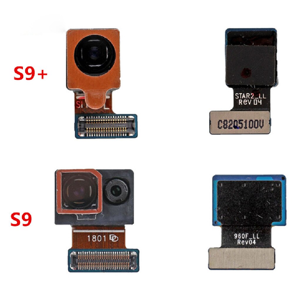 Przedni obiektyw aparatu do Samsung Galaxy S4 S5 S6 G920 S7 S8 S9 krawędzi S10 S20 S21 Plus G955F stoi mały aparat Flex Cable części