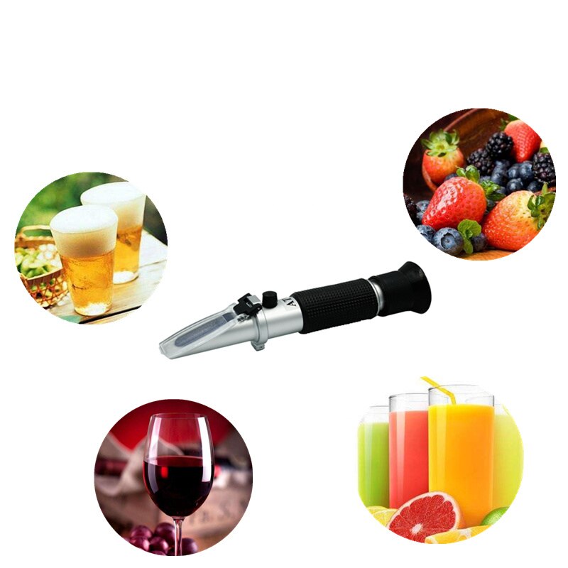Brix – réfractomètre optique pour mesurer le niveau de sucre, 0-32%, pour Instrument de mesure du sucre, avec boîte de au détail, 32% de réduction