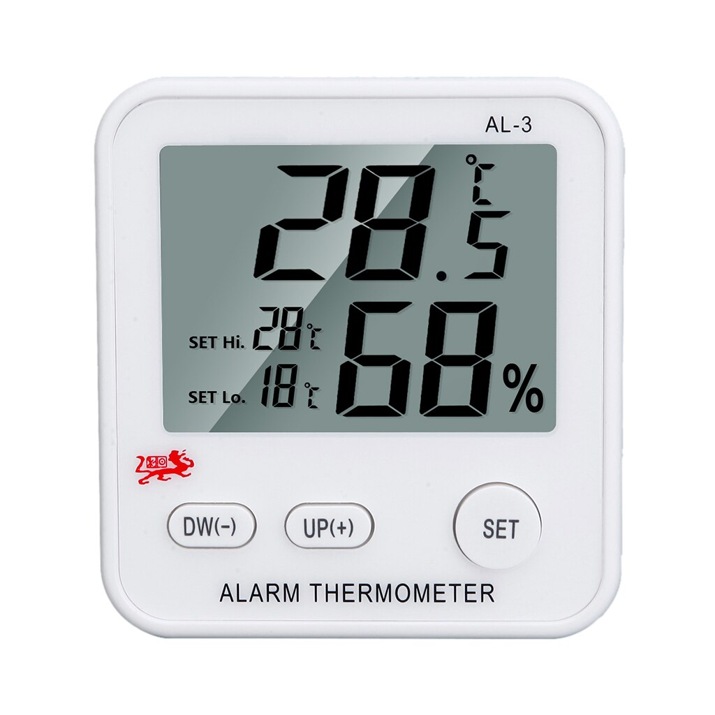 Easy to Read Refrigerator Freezer Thermometer Alarm Temperature