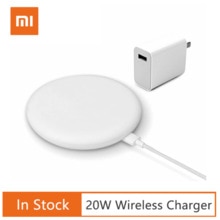 Original xiaomi trådlös laddare 20w max för  mi 9 (20w)  mix 2s / 3 (10w)  qi epp-kompatibel mobiltelefon multiple safe