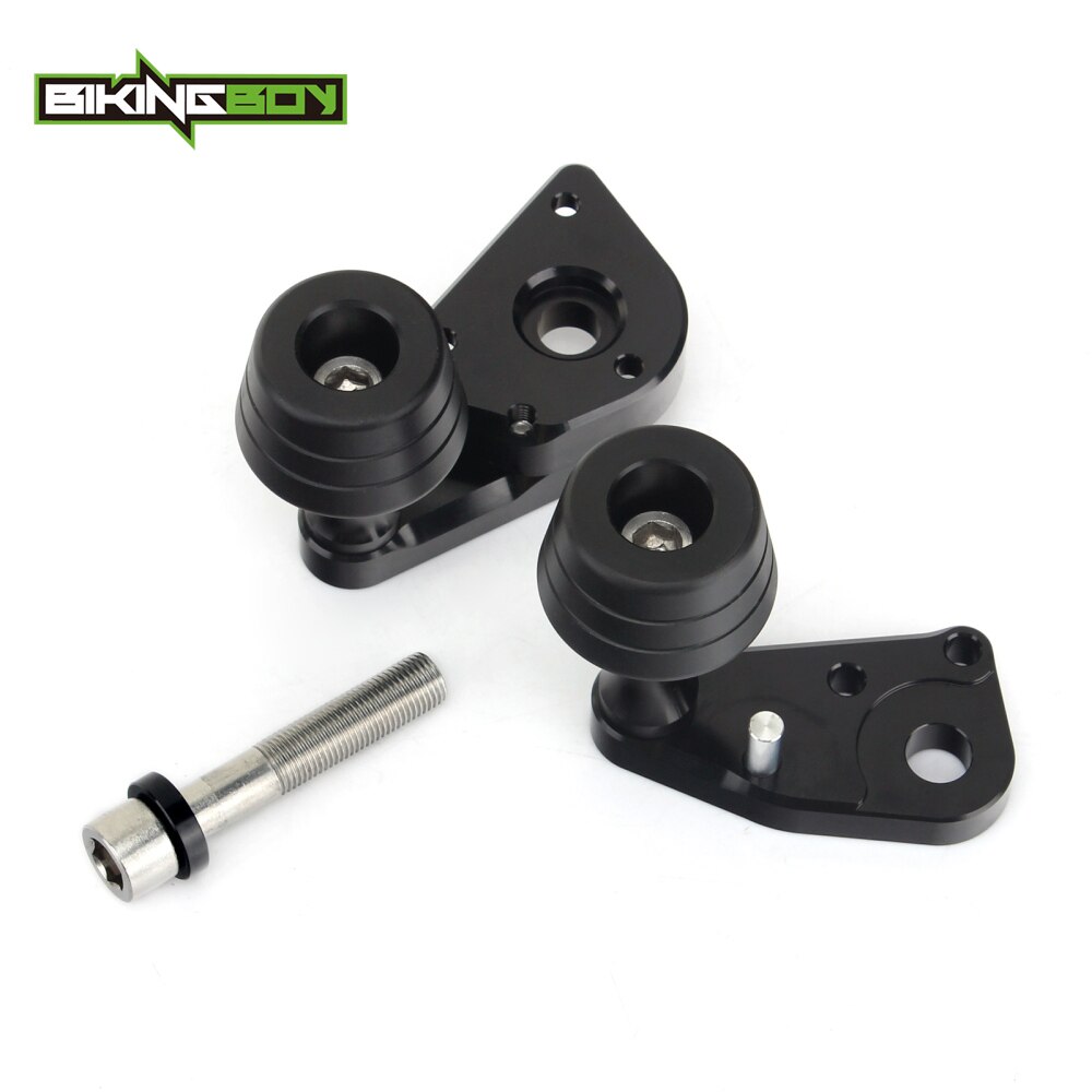 BIKINGBOY Frame Slider for CBR600RR 03-12 05 06 07 08 09 10 11 CBR1000RR Fireblade 04-16 13 14 15 Guard Protector Crash Pads: CBR1000RR 12-16 Bla