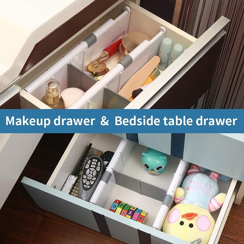 Organizadores separadores de cajones ajustablesse... Grandado