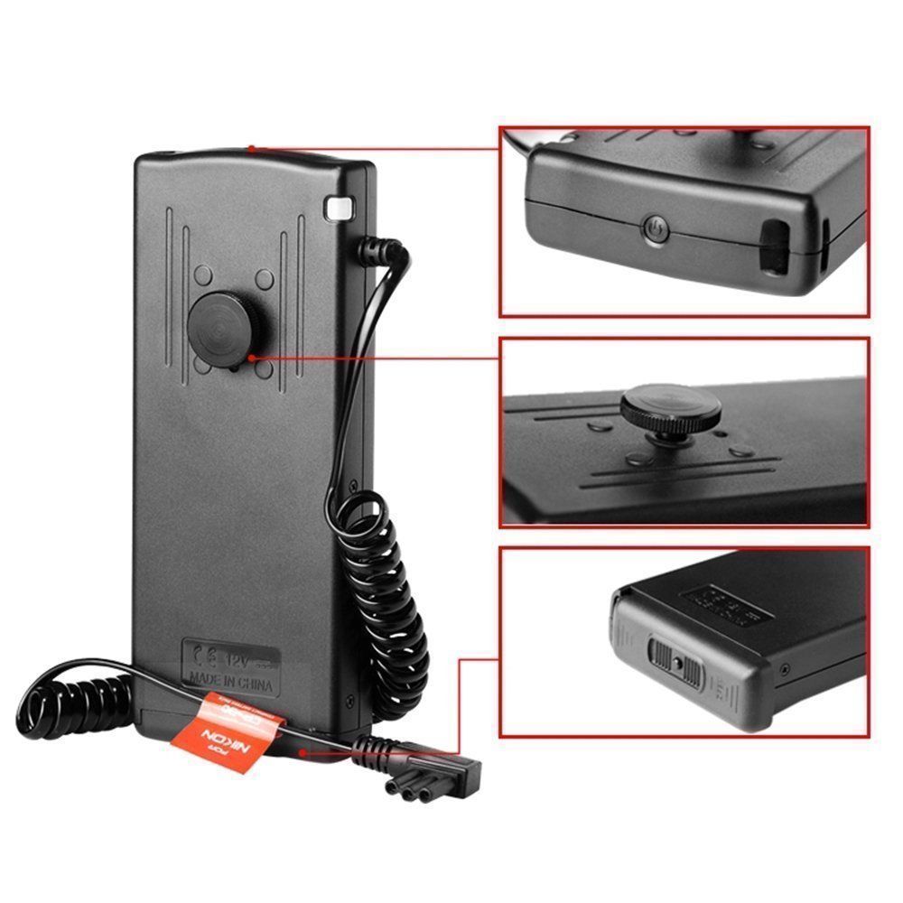 Godox CP-80 C/N/S Flash External Battery Pack For Canon 580EX II 550EX 600EX/ Nikon SB910 SB900 SB800/ Sony HVL-F60M F58AM F56AM