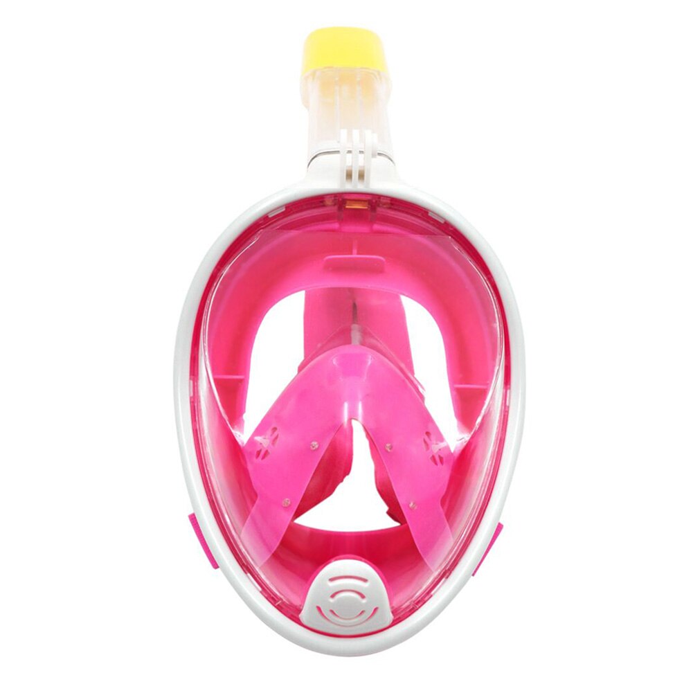 6 colori Scuba Diving Maschera Pieno Viso Maschera Per Lo Snorkeling Subacquea Anti Fog Lo Snorkeling Maschera Per Le Immersioni Nuoto Pesca Subacquea di Immersione: Pink / S M