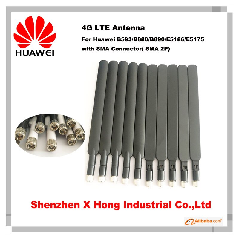 Originele Huawei 4g LTE Antenne voor B593 B890 b890 e5172 b2000 e5186 4g cpe lte wifi router Antenne sma Connector