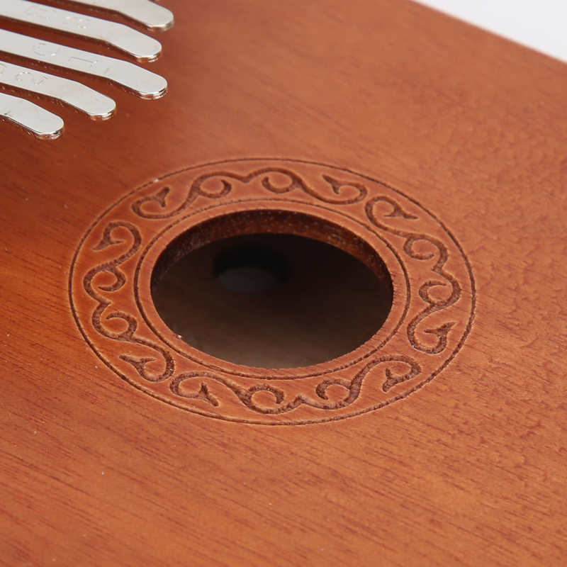 Music Instrument Educational Toy 17 Key Kalimba Thumb Piano Mahogany Mini Portable Musical Instrument Toy Birthday