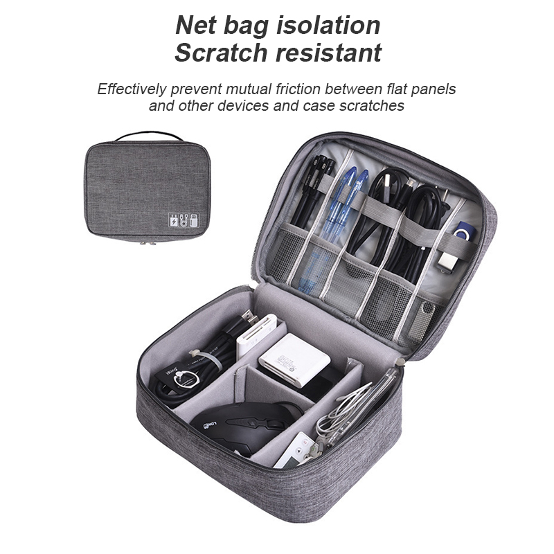 Telefoonkabel Beschermer Kabelbeheer Organizer Digitale Product Opbergtas Kabel Beheer Kabel Organisator Koord Hider