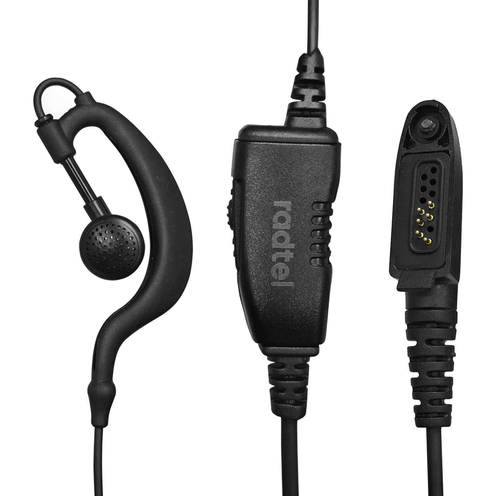 Oortelefoon Oortelefoon Headset voor Radtel RT-880 UV-98 plus Two Way Radio Walkie Talkie met PTT Mic