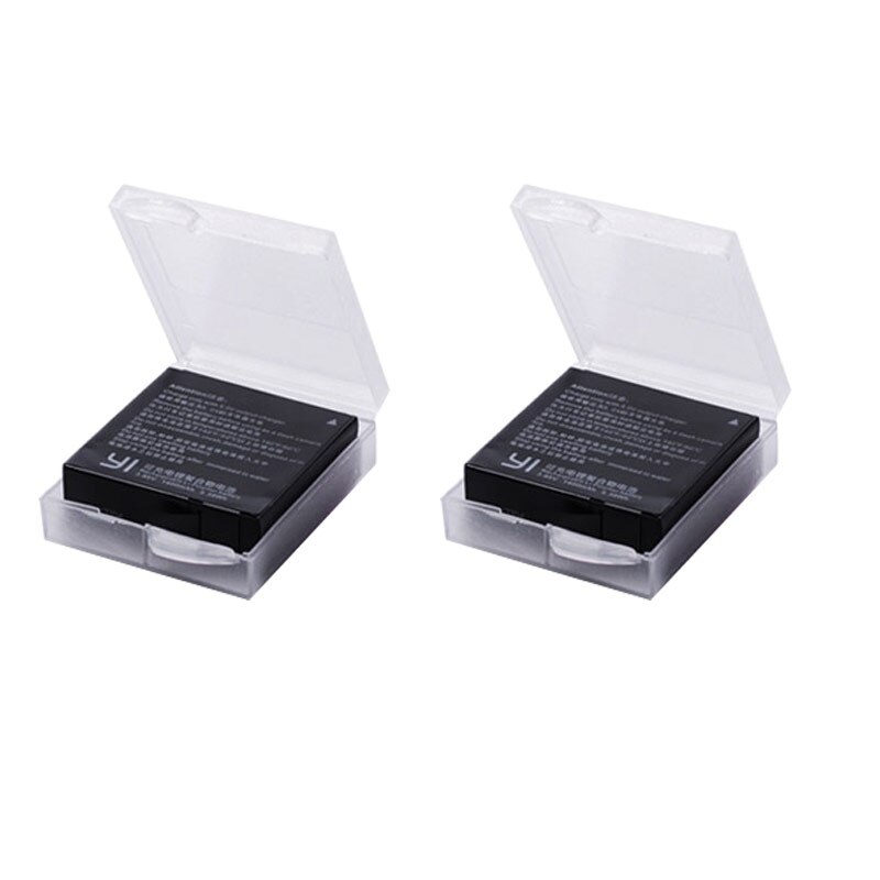 Original Xiaomi Yi II yi 4k 4k + batería para xiaomi yi 4k Xiaoyi Yi Lite YI 360 VR Cámara de Acción: 2battery