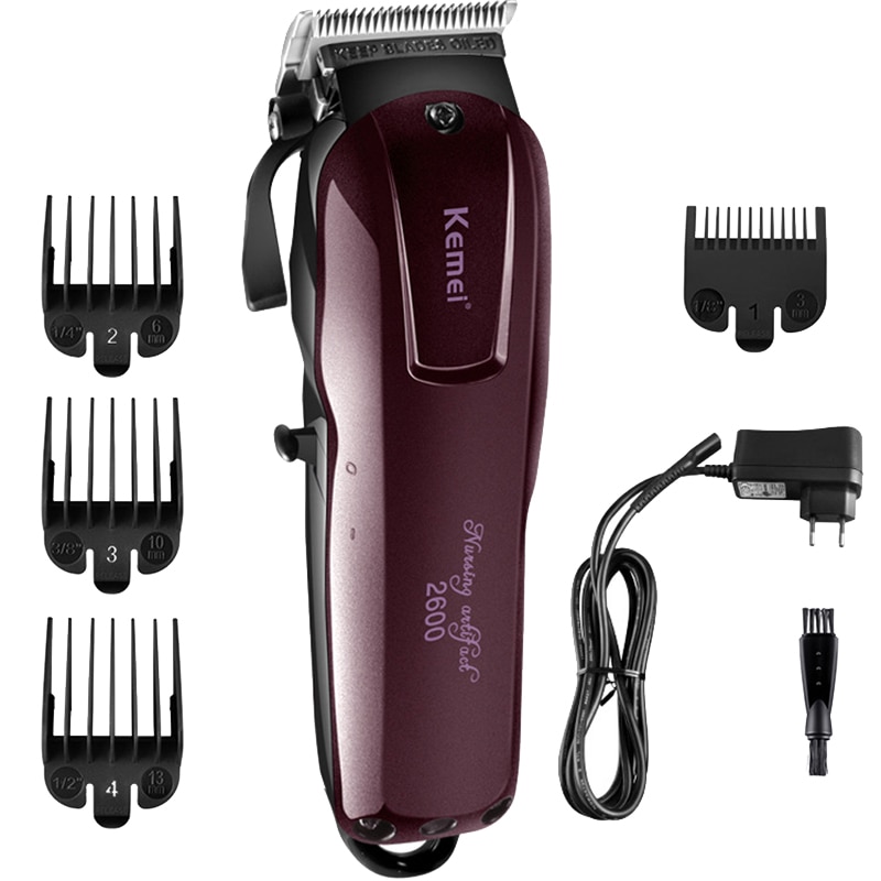 Wiederaufladbare Trimmer Kemei2600 Kemel Elektronische Haar Cutter Kamei Friseur Maschine Kemey Elektrische Rasierer Kmei Haarschneidemaschine