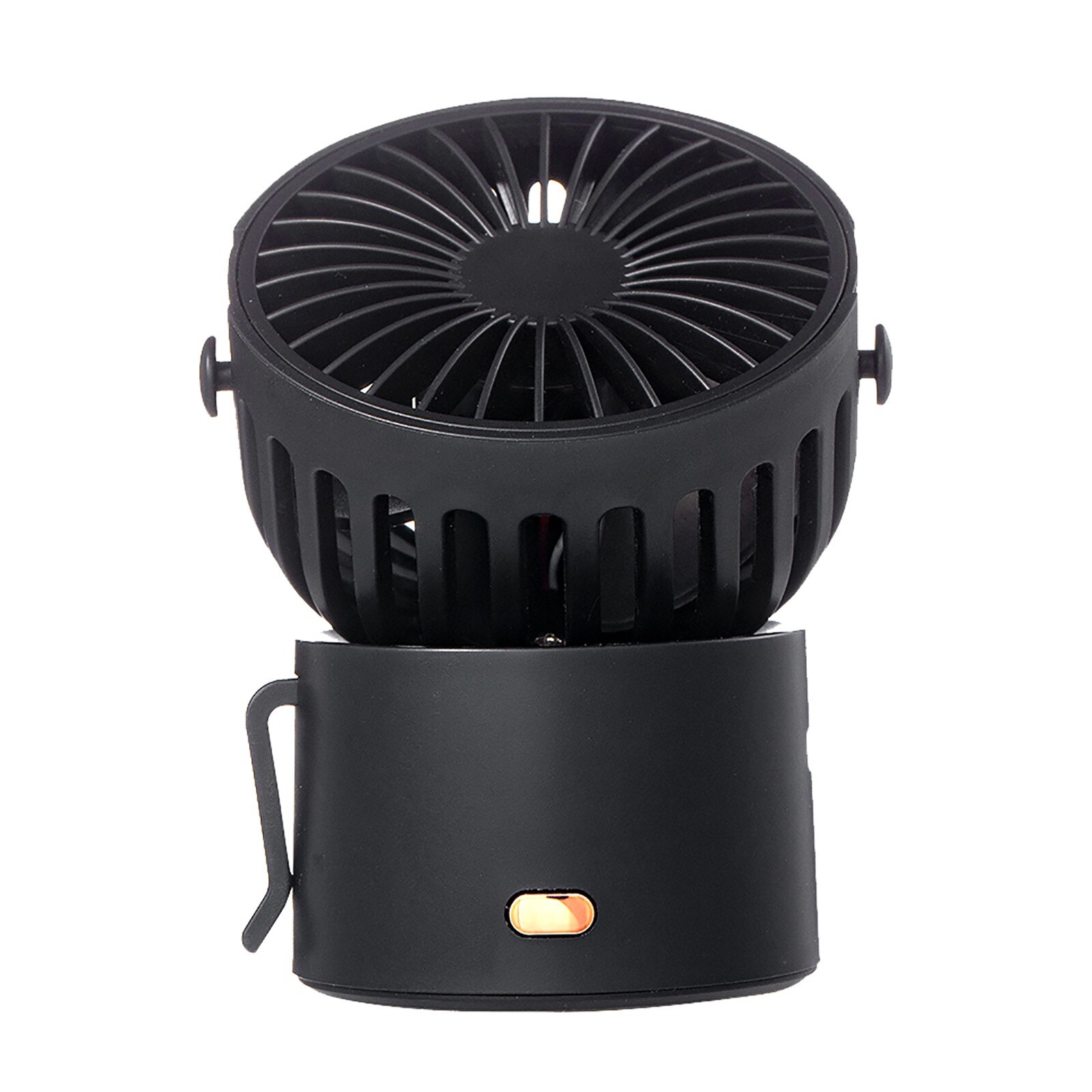 ISHOWTIENDA Desktop Fan - Dual-Port, Adjustable Angle, 3-Speed USB Mini Fan: A