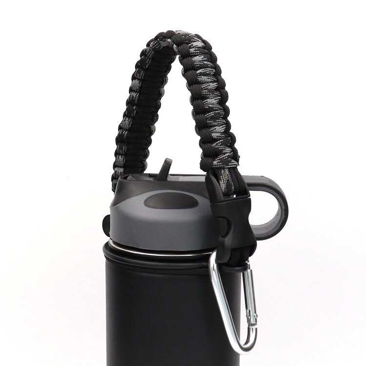 Correas de seguridad para botellas de termo, 1 x paracord, boca ancha: 7