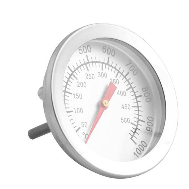 Rvs Bbq Smoker Pit Bimetaal Grill Thermometer Temp Gauge Met Dual Gage 500 Graden Convenierernt Koken
