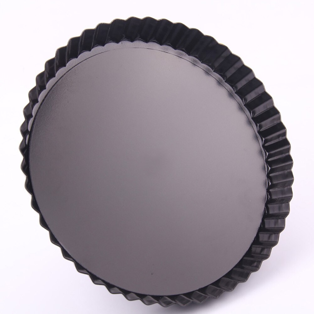 1PCS Removable Bottom Non-Stick Tart Quiche Pan Aluminum Round Cake Tins Flan Pan Oven Baking Cooking Evenly