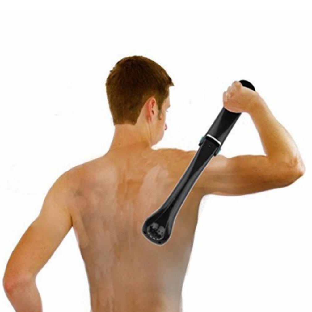 Back Shaver Men's Electric Hair Shaver Remover Body Back Shaving Razor Trimmer Portable Hair Clipper