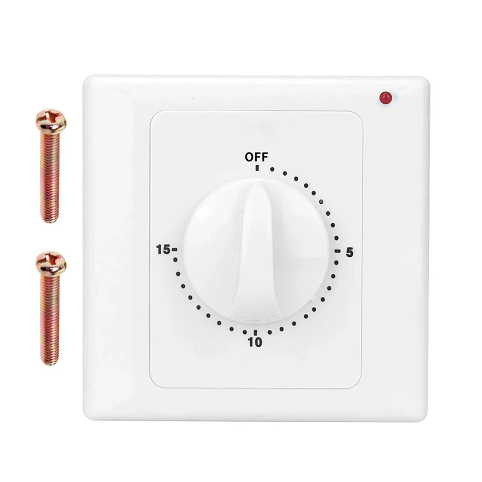 Practical Countdown Timer Timer Switch Timer Switch 50Hz 86 Panels AC220V Multi-purpose Precise Time Control Multi-Purpose: Brown