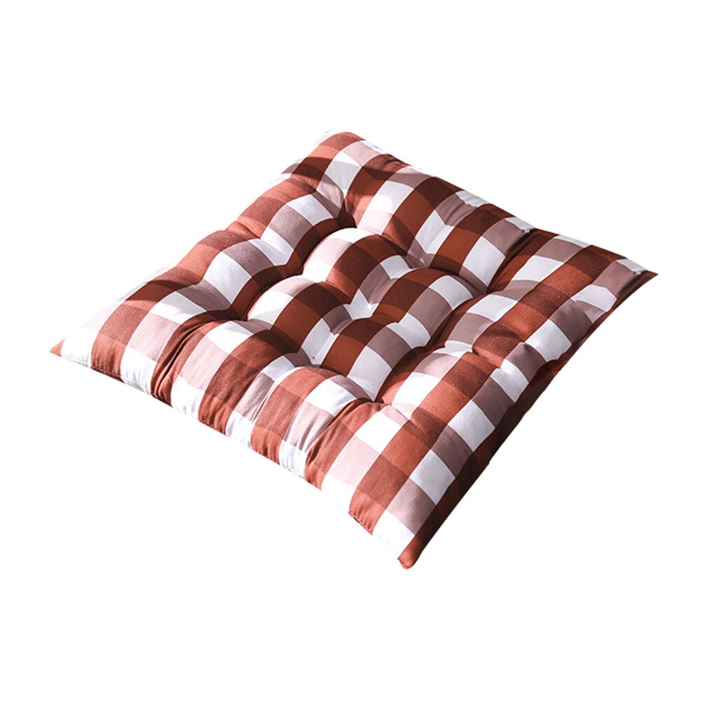 Plaid Zachte Warme Stoel Kussens Seat Pad Katoen Tatami Zetel Stoel Zitkussen Pad Kantoor Bar Sofa Kussen Coussin Home decor